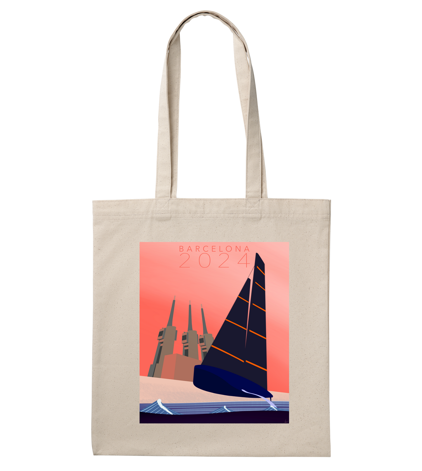 Barcelona 2024 Tote Bag